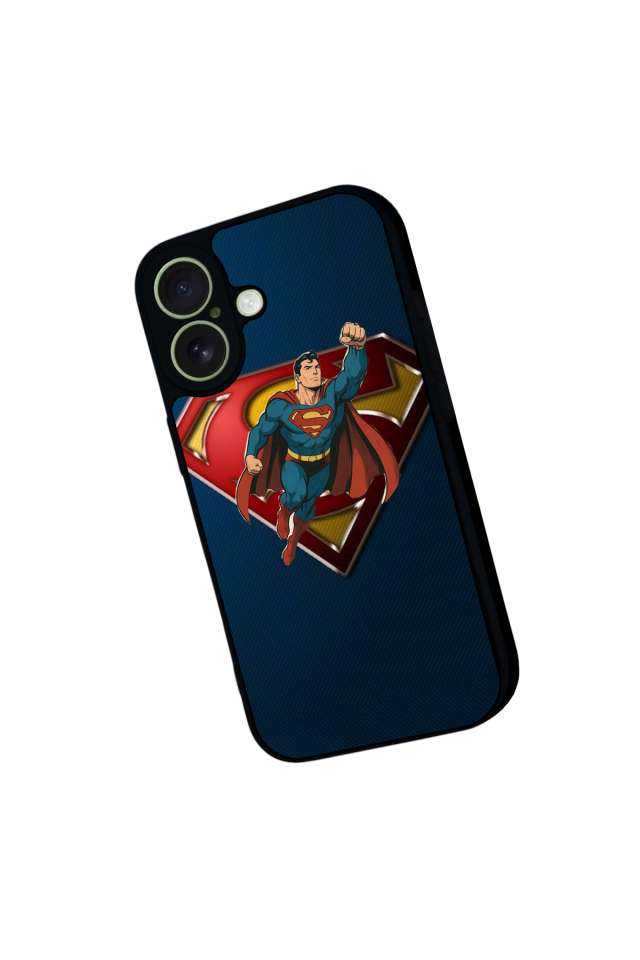 iPhone 17 Uyumlu Superman Tasarımlı Glossy Premium Kılıf