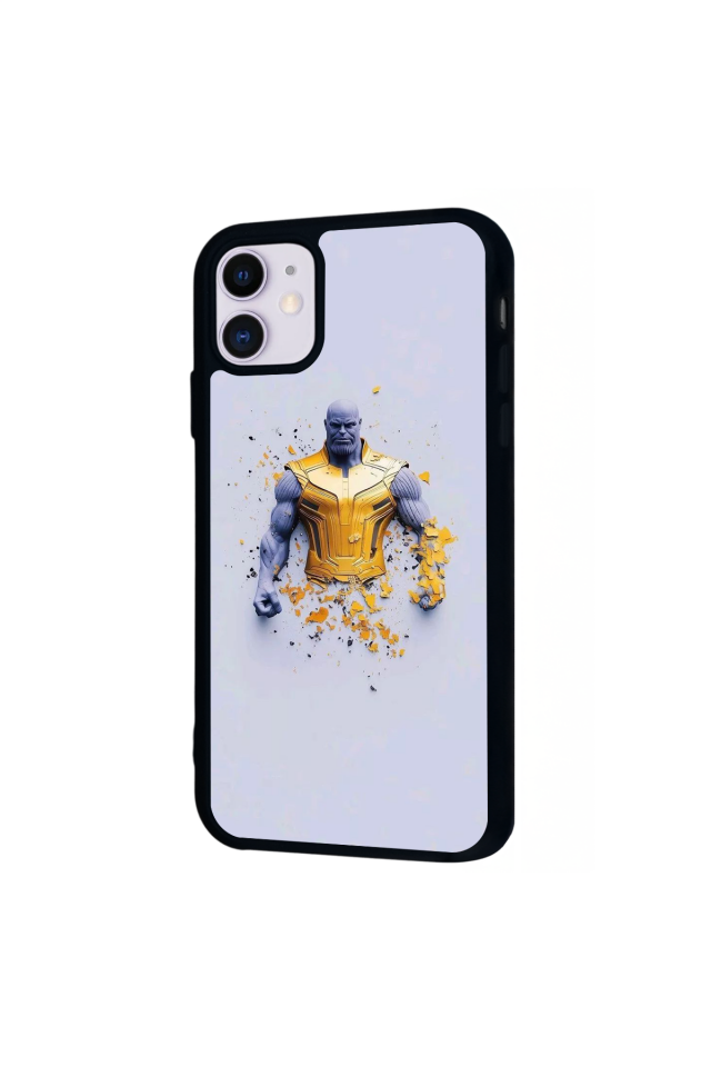 iPhone 11 Uyumlu Thanos Tasarımlı Glossy Premium Kılıf
