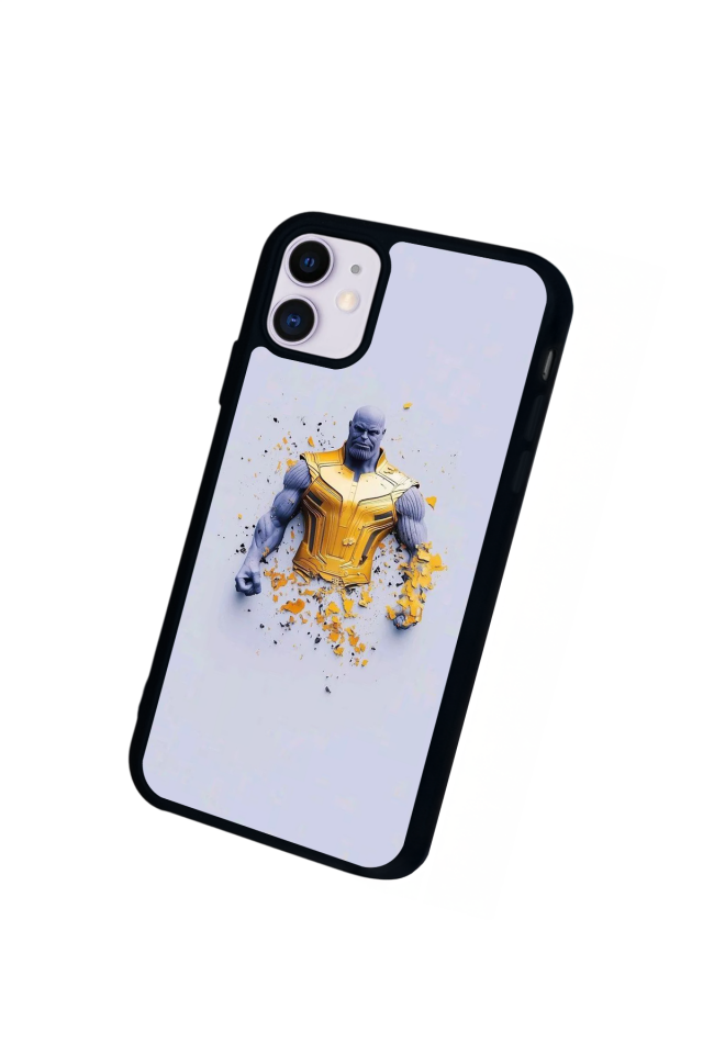 iPhone 11 Uyumlu Thanos Tasarımlı Glossy Premium Kılıf