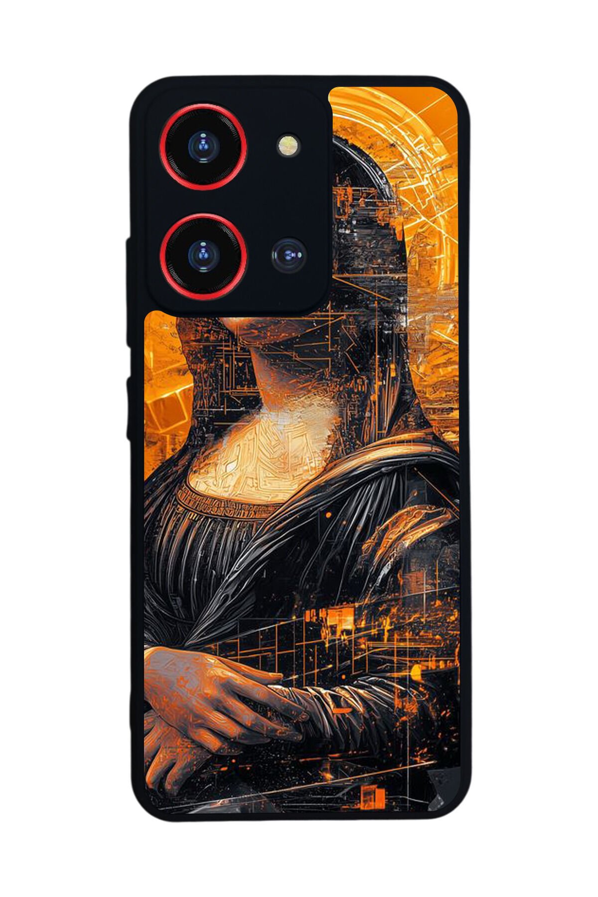 Reeder S19 Max Pro S 108MP Uyumlu Monalisa Tasarımlı Glossy Premium Kılıf