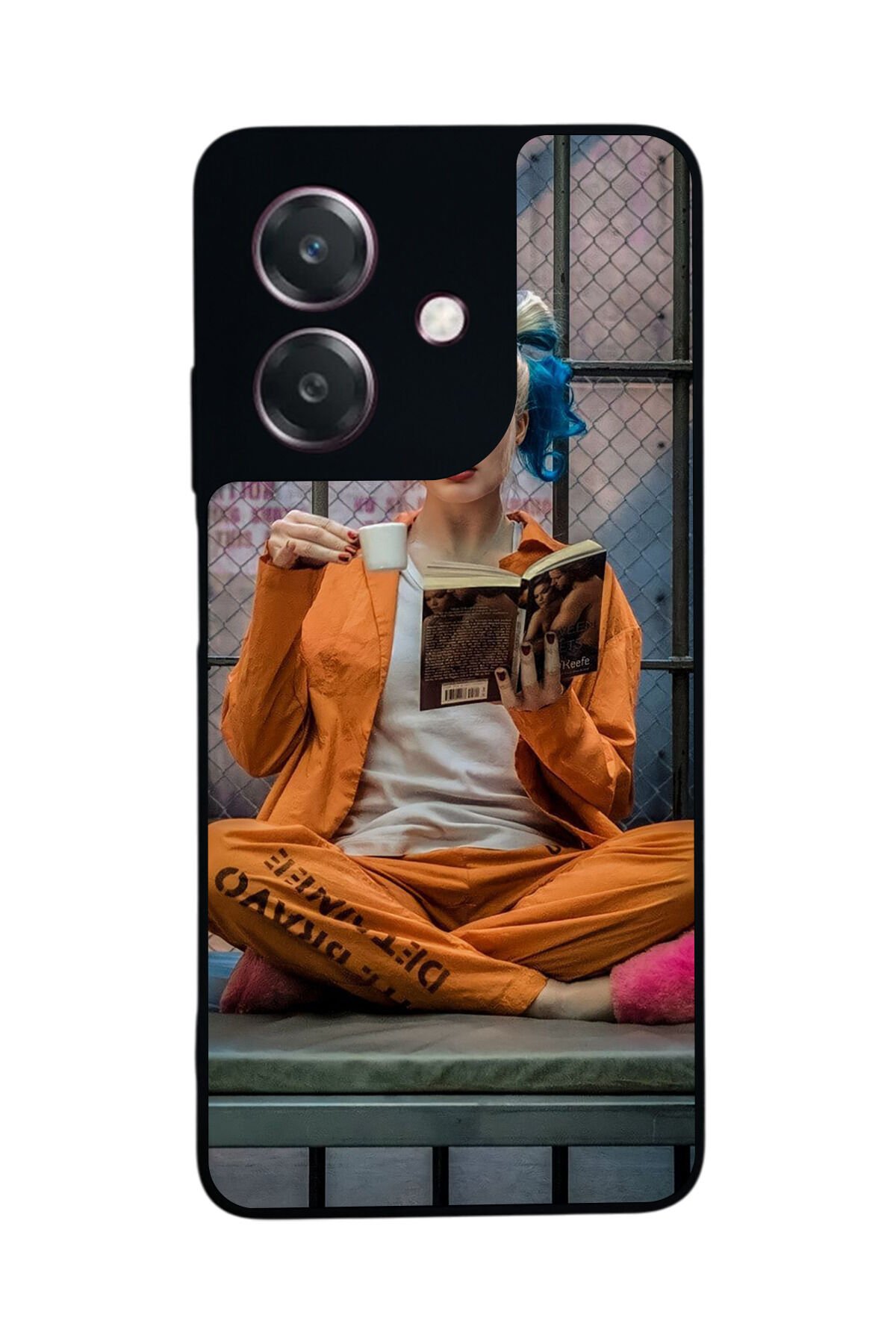 Oppo A3 5G Uyumlu HarleyQueen Tasarımlı Glossy Premium Kılıf