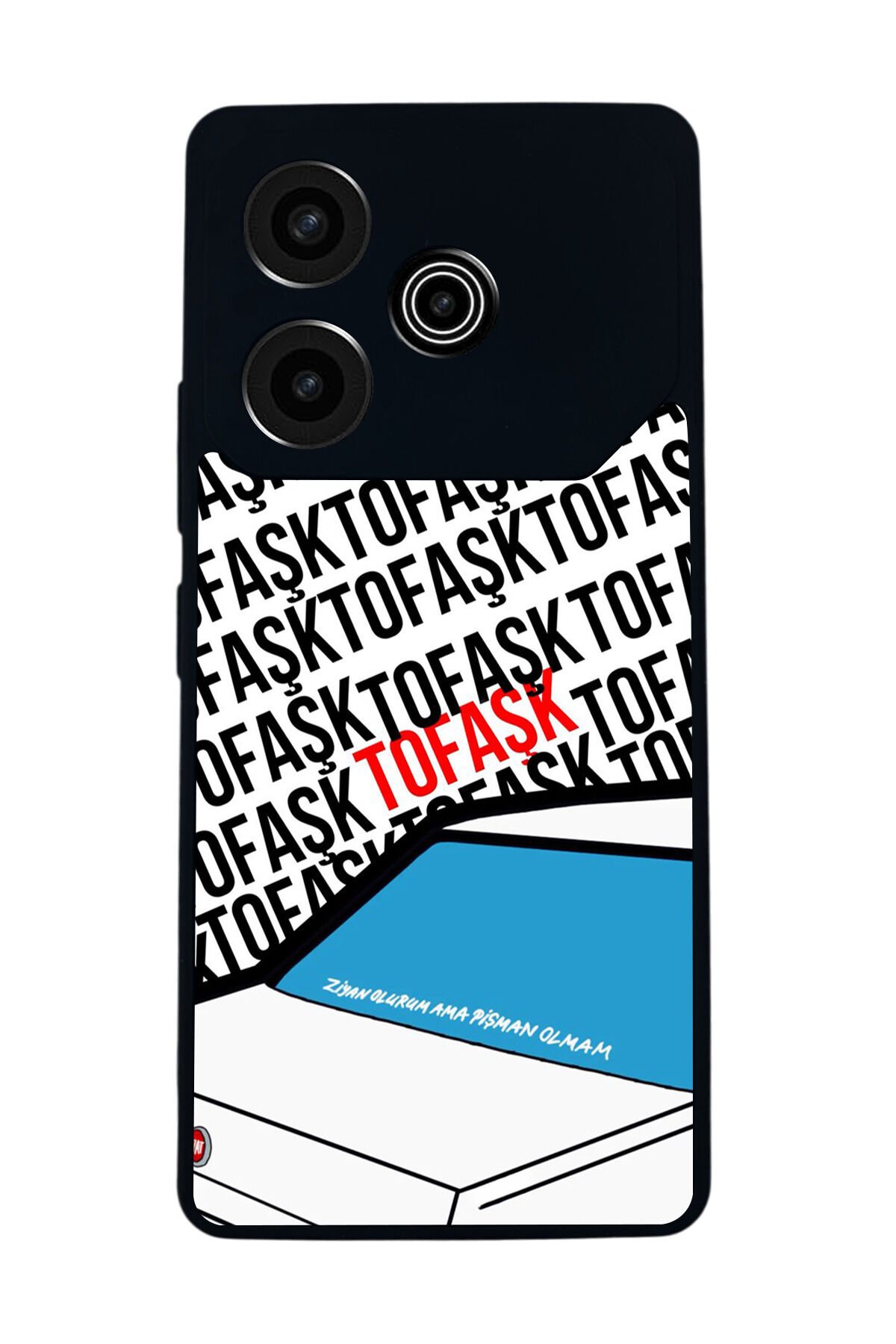 Tecno Pova 6 Uyumlu Tofas Tasarımlı Glossy Premium Kılıf
