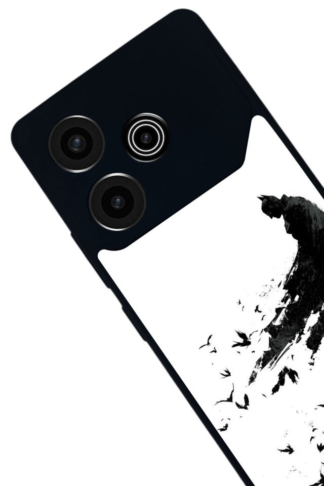 Tecno Pova 6 Uyumlu Batman Tasarımlı Glossy Premium Kılıf