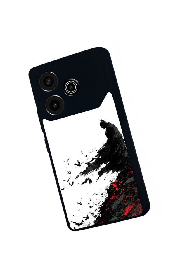 Tecno Pova 6 Uyumlu Batman Tasarımlı Glossy Premium Kılıf
