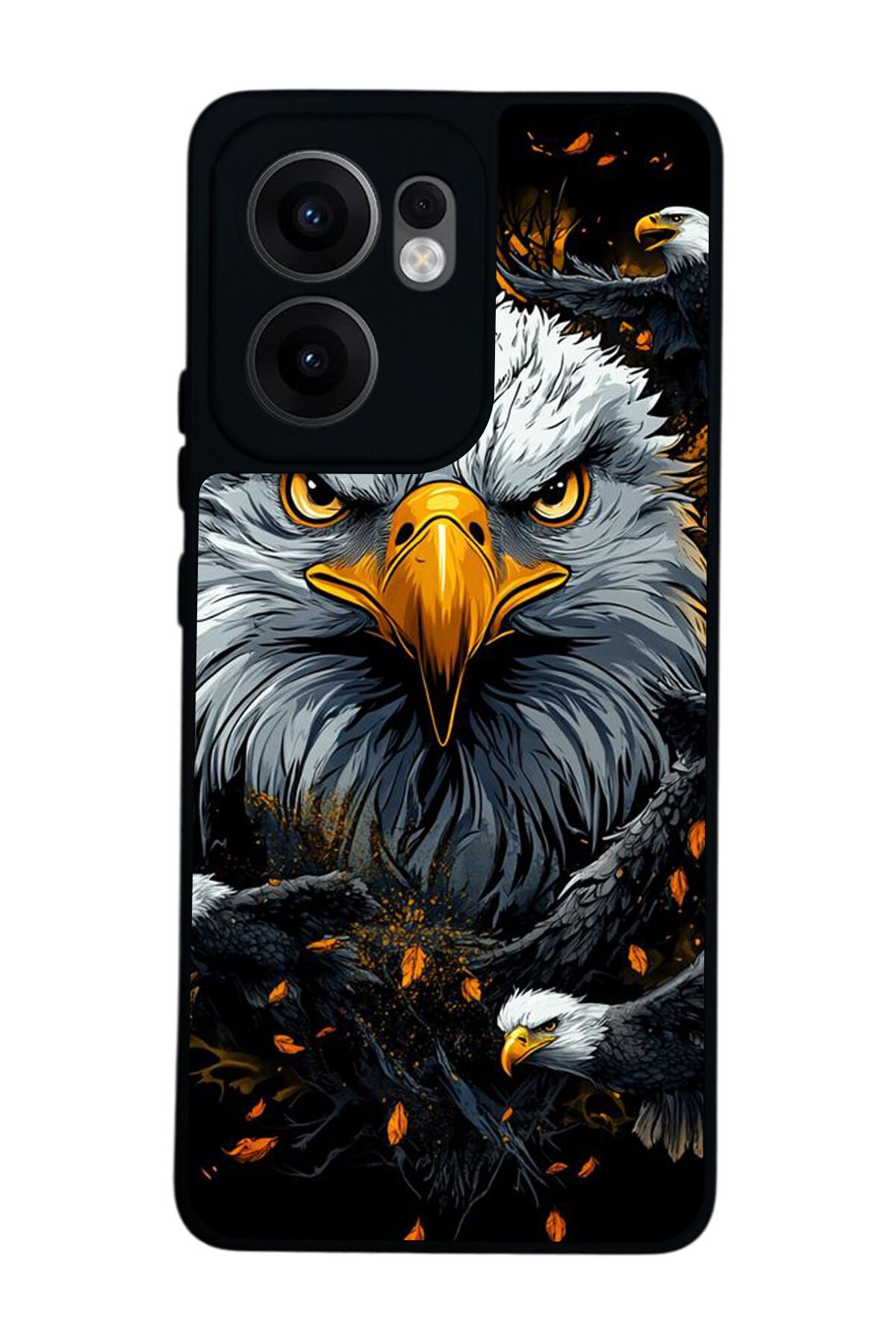 Oppo Reno 13F Uyumlu Besiktas Tasarımlı Glossy Premium Kılıf