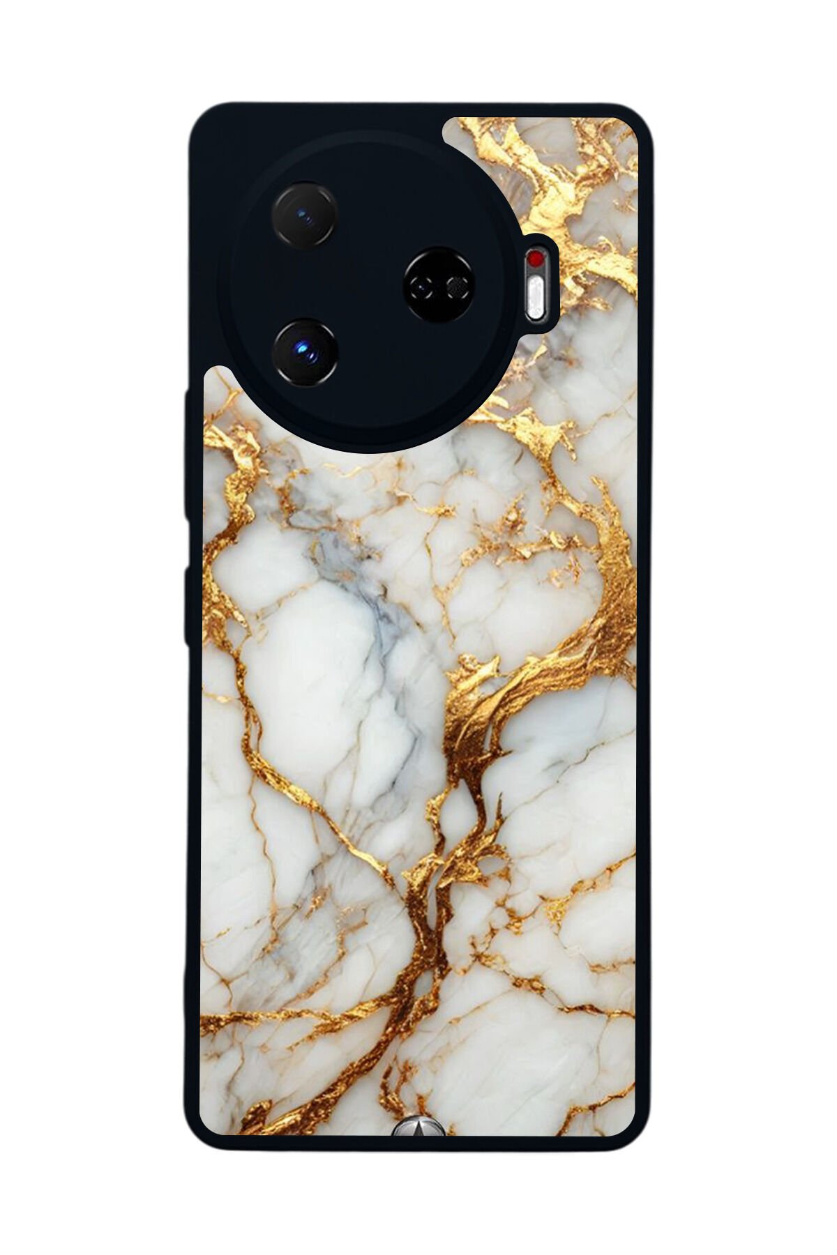 Tecno Camon 30 Pro Uyumlu Mermer Marble Tasarımlı Glossy Premium Kılıf