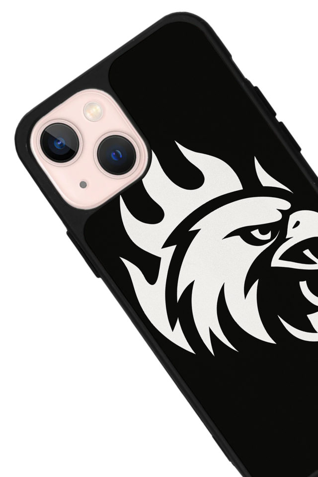 iPhone 15 Uyumlu Besiktas Tasarımlı Glossy Premium Kılıf