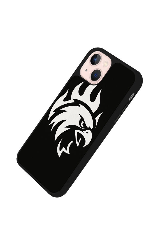 iPhone 15 Uyumlu Besiktas Tasarımlı Glossy Premium Kılıf