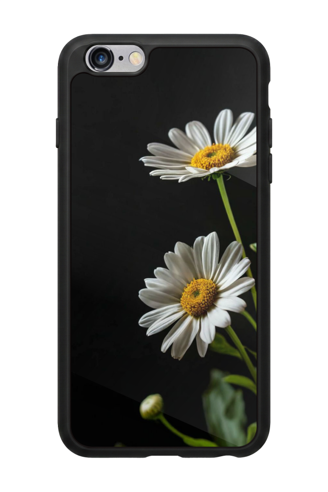 iPhone 6s Plus Uyumlu Cicek Tasarımlı Glossy Premium Kılıf
