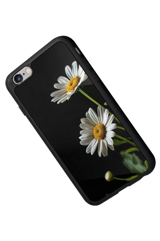 iPhone 6s Plus Uyumlu Cicek Tasarımlı Glossy Premium Kılıf