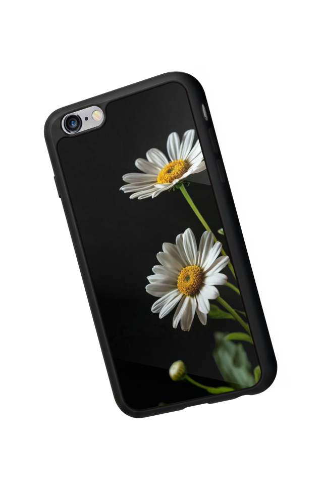 iPhone 6s Plus Uyumlu Cicek Tasarımlı Glossy Premium Kılıf