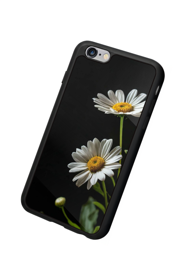 iPhone 6s Plus Uyumlu Cicek Tasarımlı Glossy Premium Kılıf