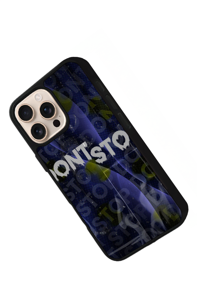 iPhone 16 Pro Uyumlu Dont Stop Tasarımlı Glossy Premium Kılıf