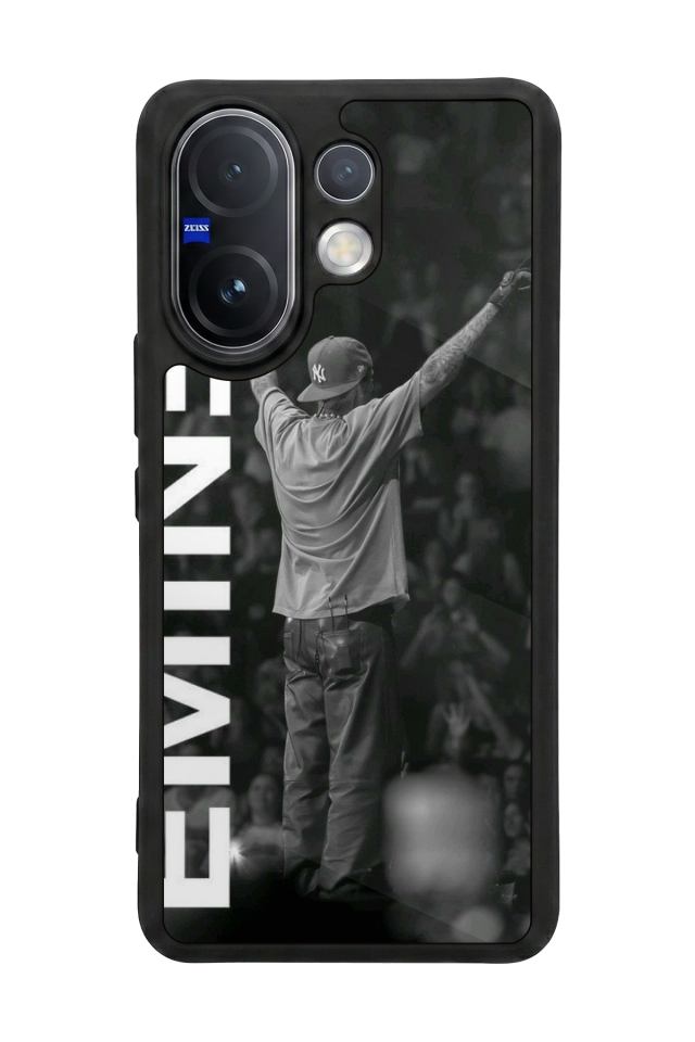 Vivo V60 Uyumlu Eminem Tasarımlı Glossy Premium Kılıf