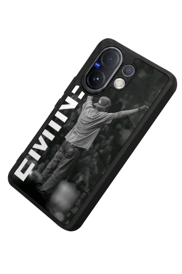 Vivo V60 Uyumlu Eminem Tasarımlı Glossy Premium Kılıf