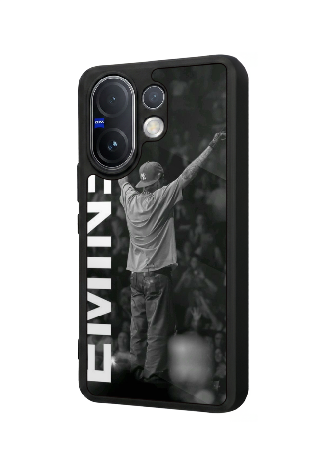 Vivo V60 Uyumlu Eminem Tasarımlı Glossy Premium Kılıf