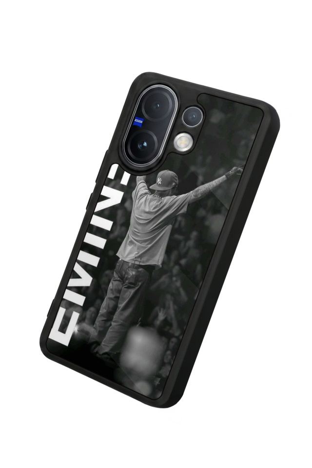 Vivo V60 Uyumlu Eminem Tasarımlı Glossy Premium Kılıf