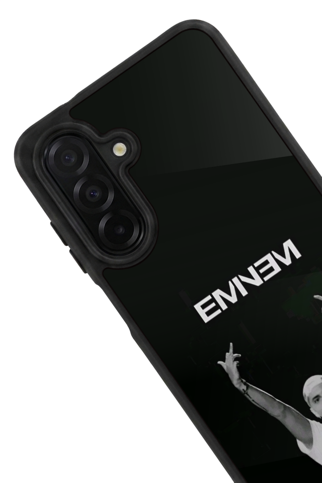 Samsung Galaxy A56 Uyumlu Eminem Tasarımlı Glossy Premium Kılıf