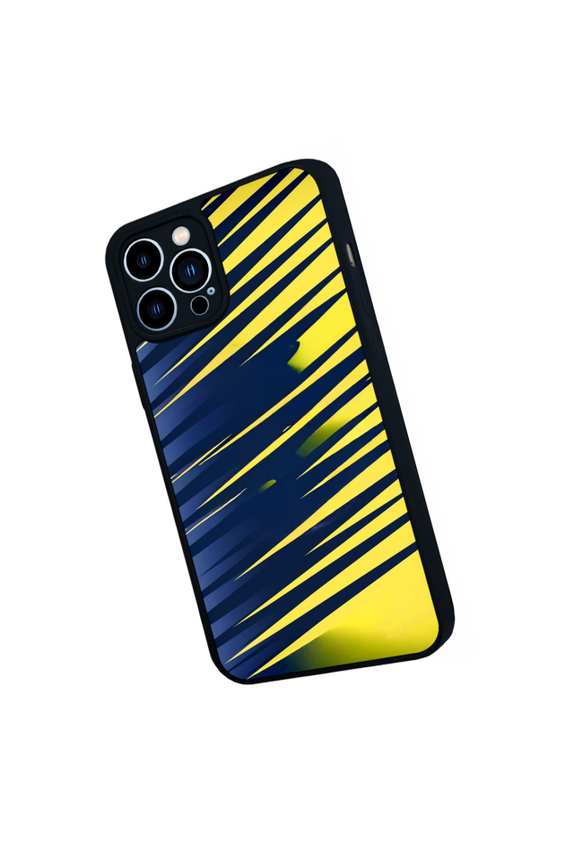 iPhone 13 Pro Max Uyumlu Fenerbahce Tasarımlı Glossy Premium Kılıf