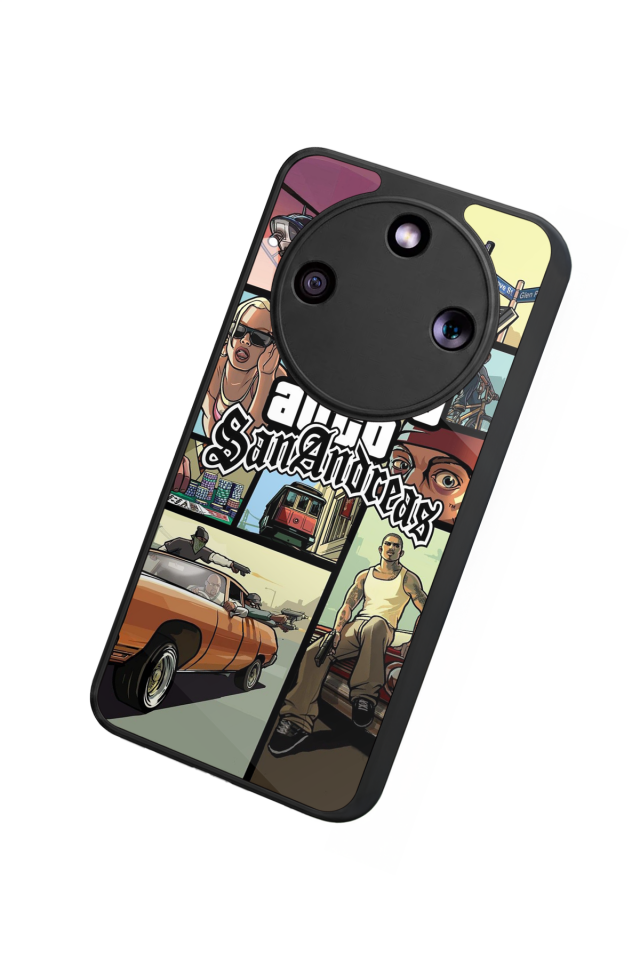 Honor Magic 8 Lite Uyumlu GTA Tasarımlı Glossy Premium Kılıf