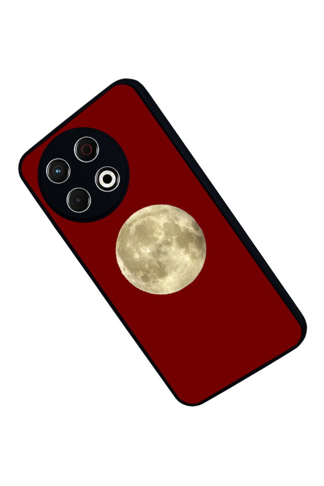 Tecno Spark 30 Pro Uyumlu Kirmizi Tasarımlı Glossy Premium Kılıf