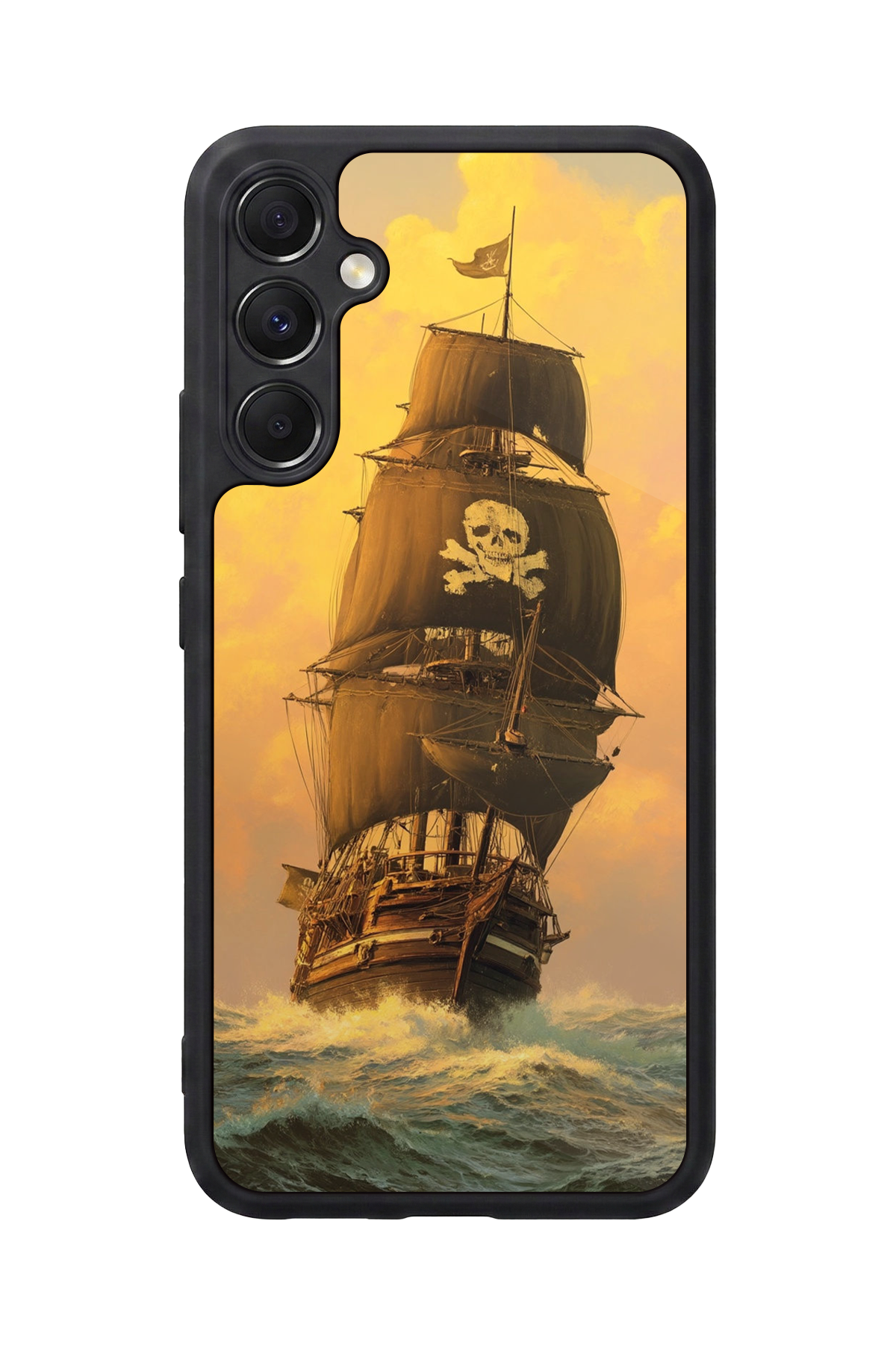 Samsung Galaxy A34 Uyumlu Korsan Tasarımlı Glossy Premium Kılıf