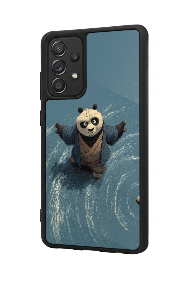 Samsung Galaxy A72 Uyumlu Kung Fu Panda Tasarımlı Glossy Premium Kılıf