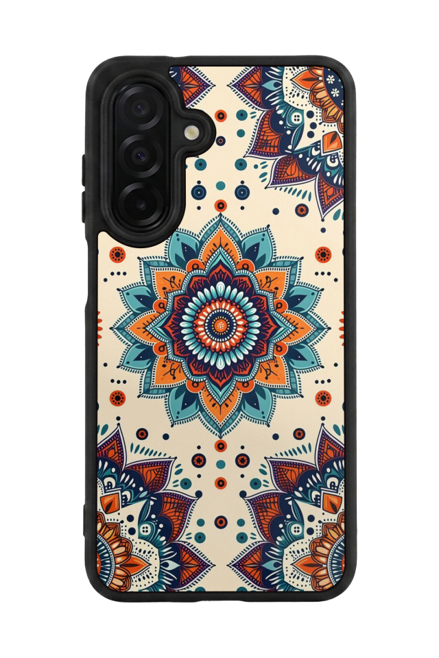 Samsung Galaxy A36 Uyumlu Mandaal Tasarımlı Glossy Premium Kılıf