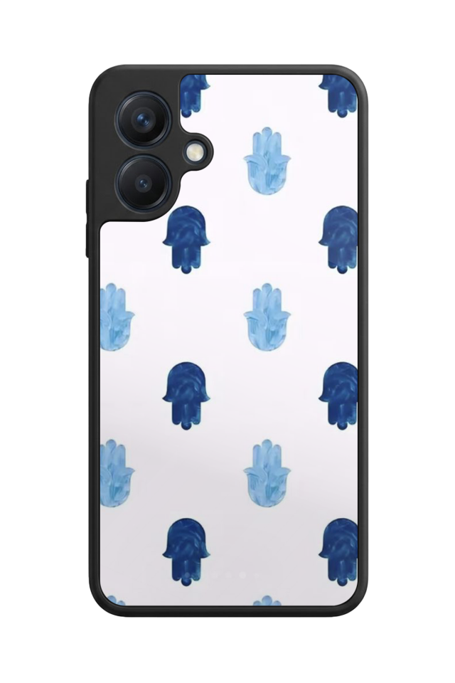 Samsung Galaxy A07 Uyumlu Nazar Tasarımlı Glossy Premium Kılıf