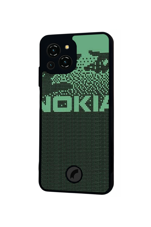 Reeder S23 Pro Max Uyumlu Nokia Tasarımlı Glossy Premium Kılıf