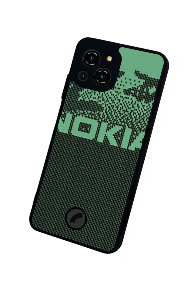 Reeder S23 Pro Max Uyumlu Nokia Tasarımlı Glossy Premium Kılıf