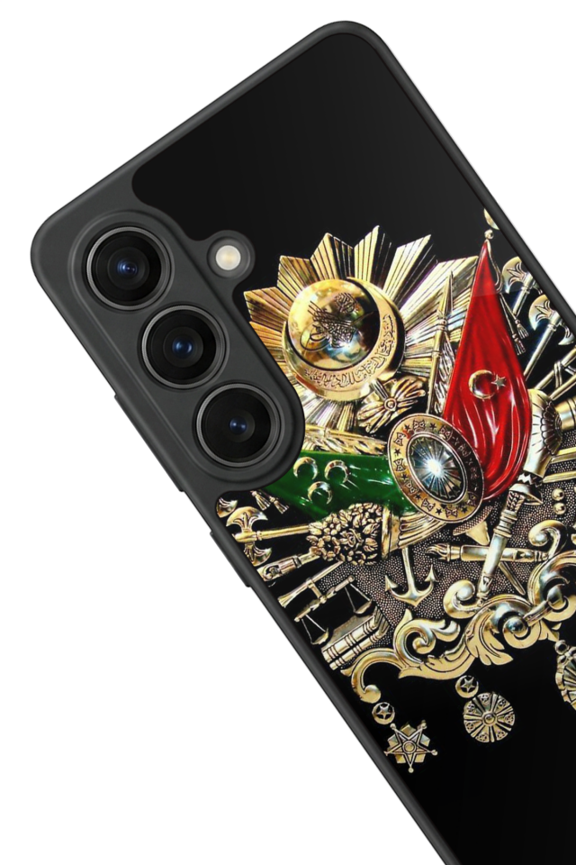 Samsung Galaxy S26 Uyumlu Osmanli Tugrasi Tasarımlı Glossy Premium Kılıf