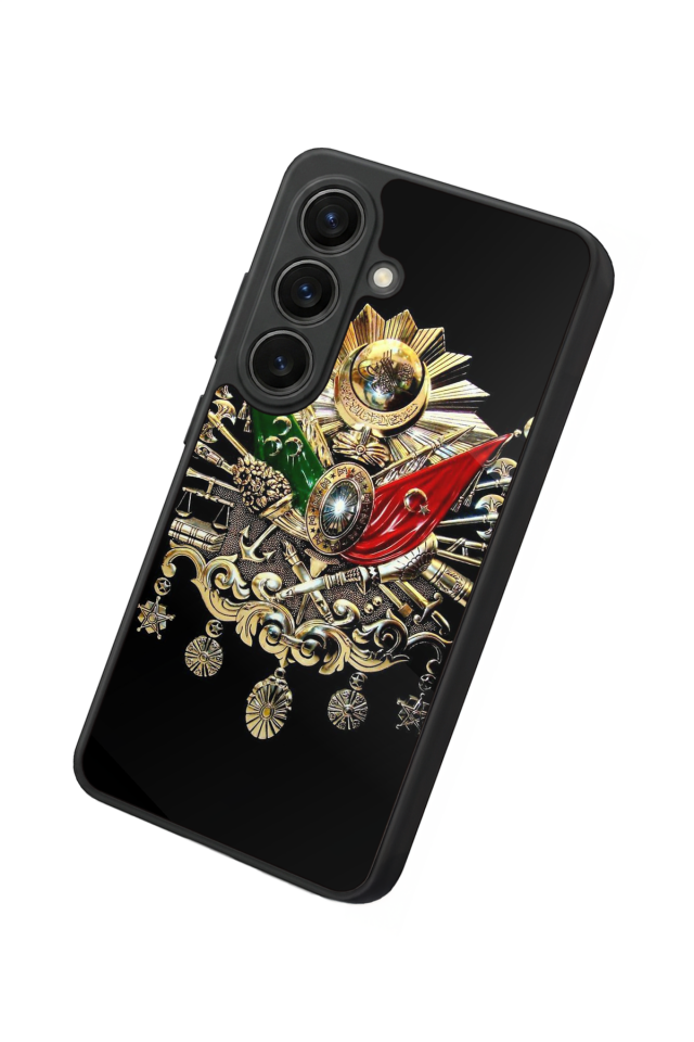Samsung Galaxy S26 Uyumlu Osmanli Tugrasi Tasarımlı Glossy Premium Kılıf