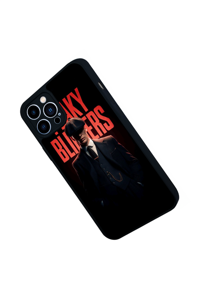 iPhone 12 Pro Max Uyumlu Peaky Blinders Tasarımlı Glossy Premium Kılıf