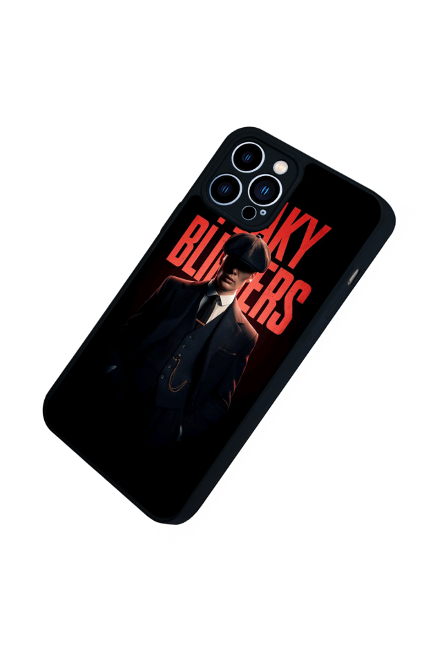 iPhone 12 Pro Max Uyumlu Peaky Blinders Tasarımlı Glossy Premium Kılıf
