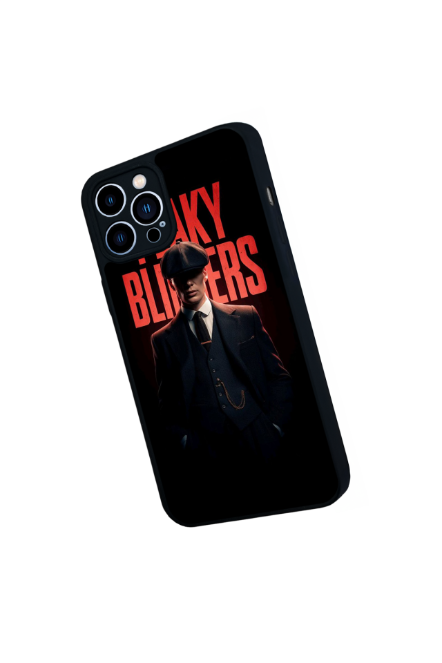 iPhone 12 Pro Max Uyumlu Peaky Blinders Tasarımlı Glossy Premium Kılıf