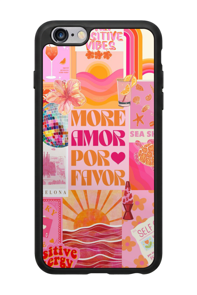 iPhone 6 Plus Uyumlu Poster Tasarımlı Glossy Premium Kılıf
