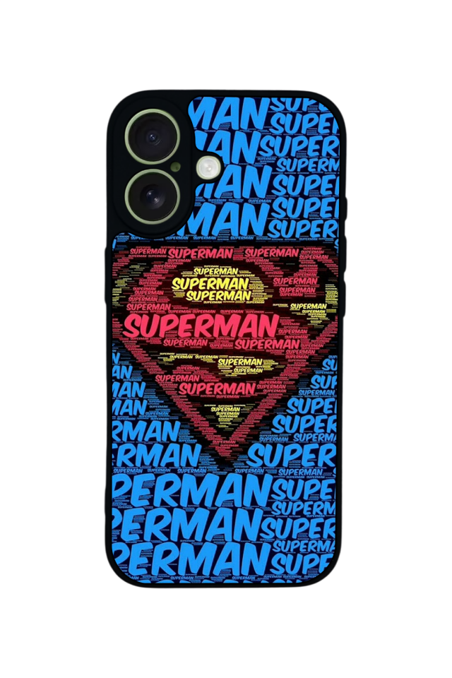 iPhone 17 Uyumlu Superman Tasarımlı Glossy Premium Kılıf