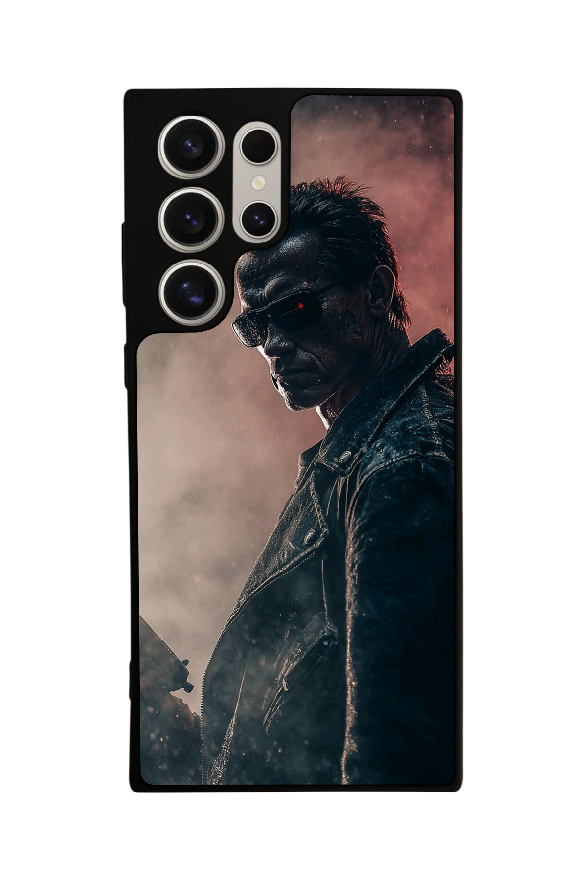 Samsung Galaxy S24 Ultra Uyumlu Terminator Tasarımlı Glossy Premium Kılıf