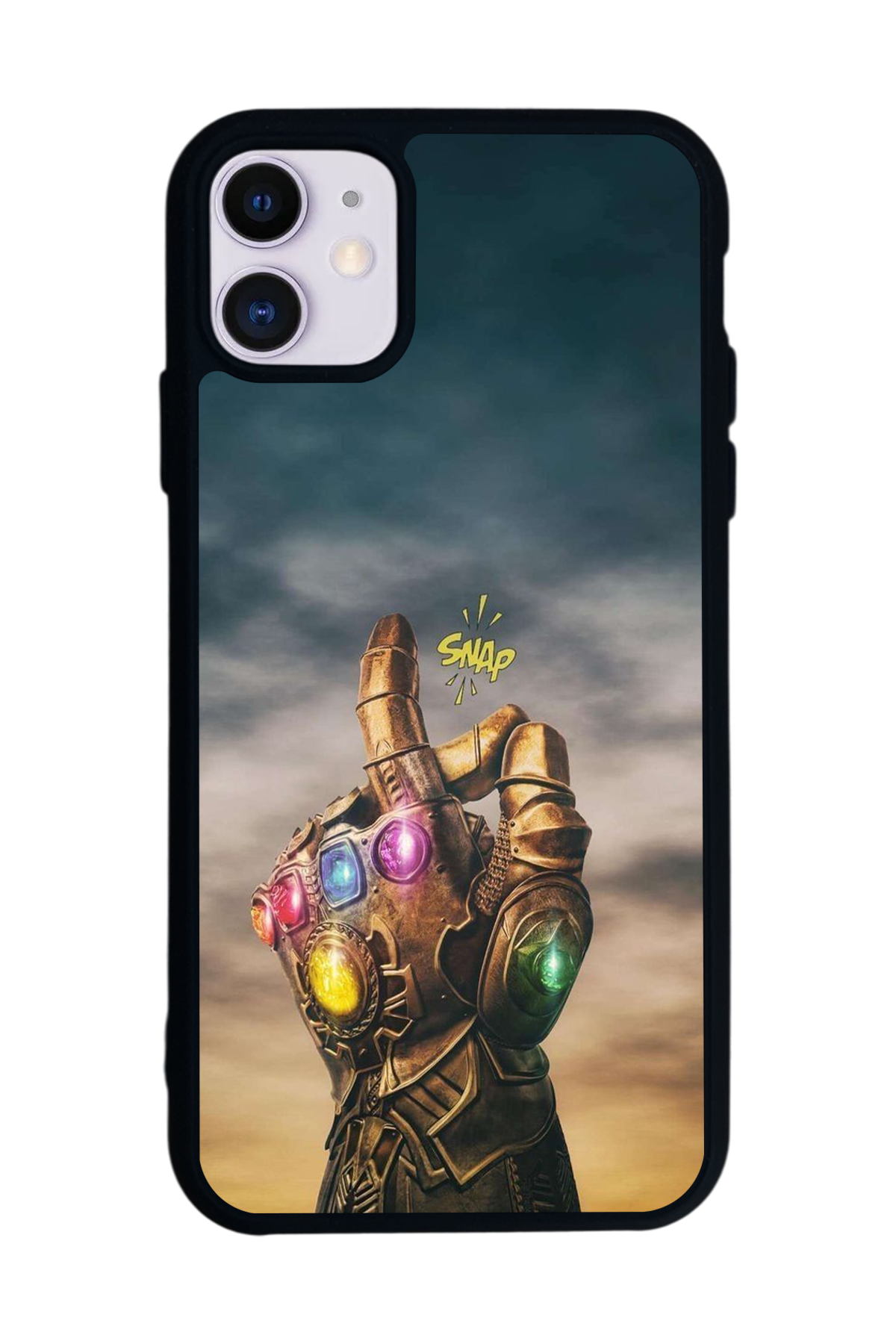 iPhone 11 Uyumlu Thanos Tasarımlı Glossy Premium Kılıf