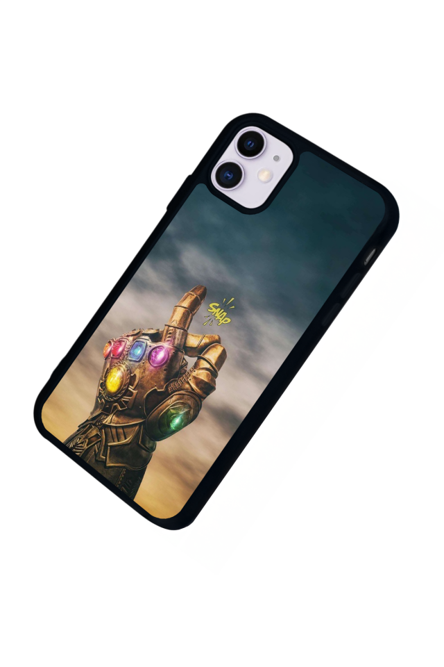iPhone 11 Uyumlu Thanos Tasarımlı Glossy Premium Kılıf