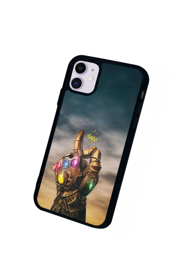 iPhone 11 Uyumlu Thanos Tasarımlı Glossy Premium Kılıf