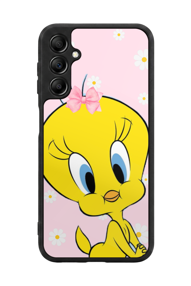 Samsung Galaxy A14 Uyumlu Tweety Tasarımlı Glossy Premium Kılıf