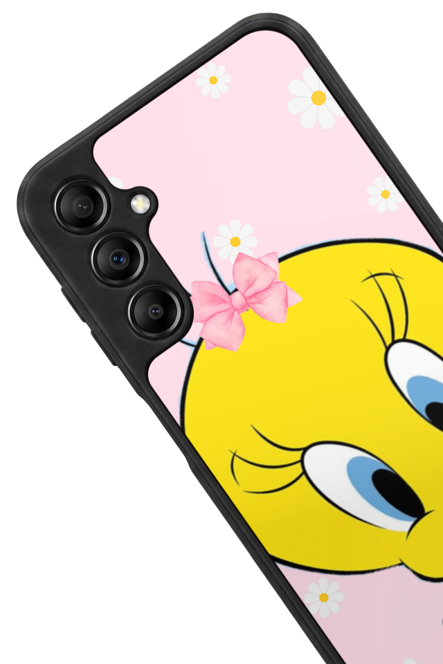 Samsung Galaxy A14 Uyumlu Tweety Tasarımlı Glossy Premium Kılıf