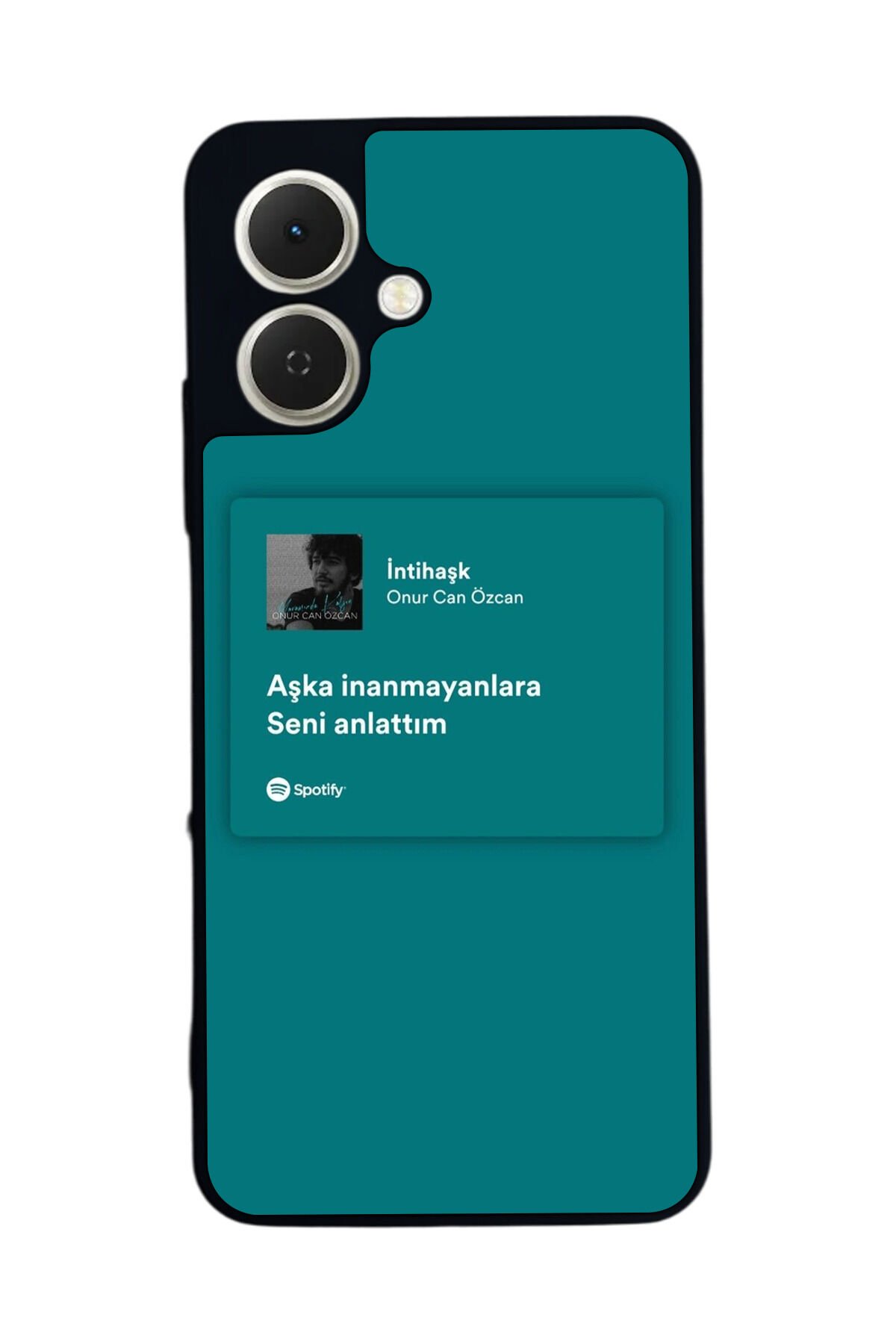 Tecno Spark GO 2 Uyumlu Sarki Sozleri Tasarımlı Glossy Premium Kılıf