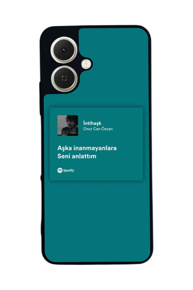 Tecno Spark GO 2 Uyumlu Sarki Sozleri Tasarımlı Glossy Premium Kılıf