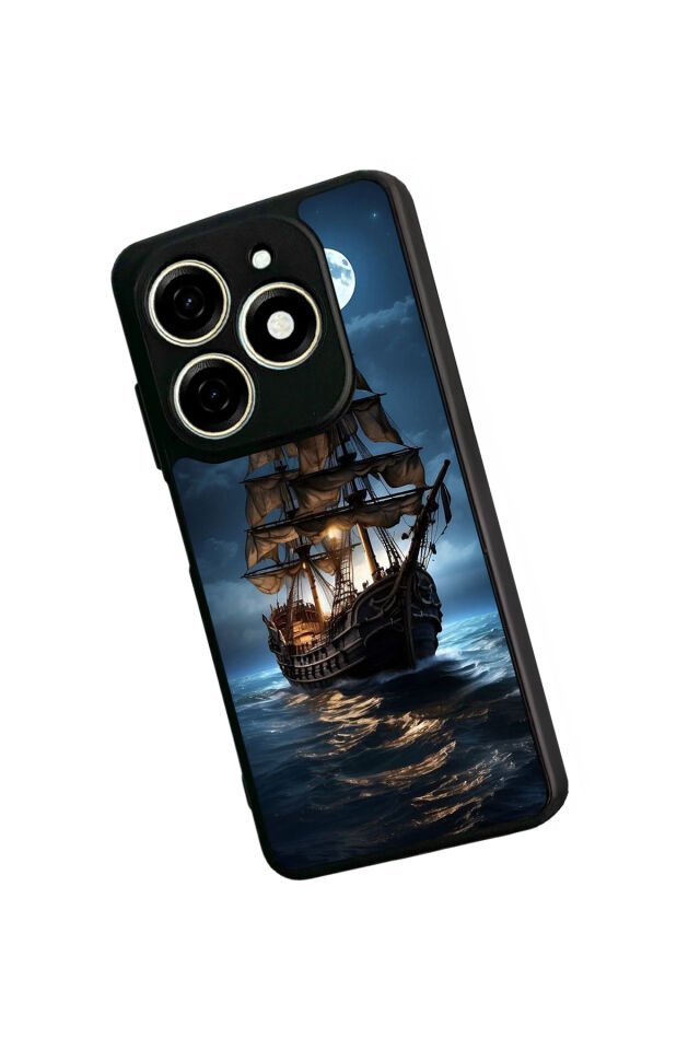 Tecno Spark 20/20C Uyumlu Korsan Tasarımlı Glossy Premium Kılıf