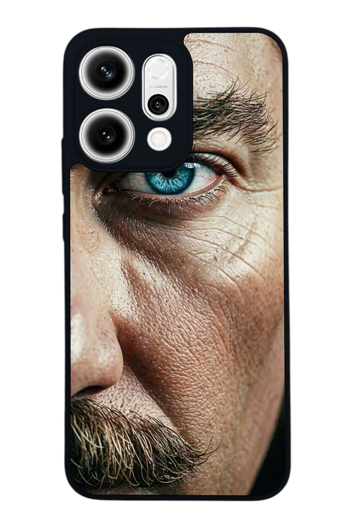 Oppo Reno 14 Uyumlu Mustafa Kemal Ataturk Tasarımlı Glossy Premium Kılıf