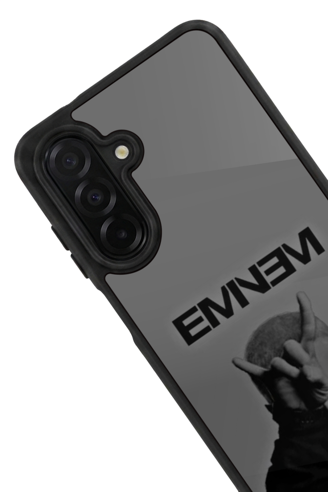 Samsung Galaxy A56 Uyumlu Eminem Tasarımlı Glossy Premium Kılıf