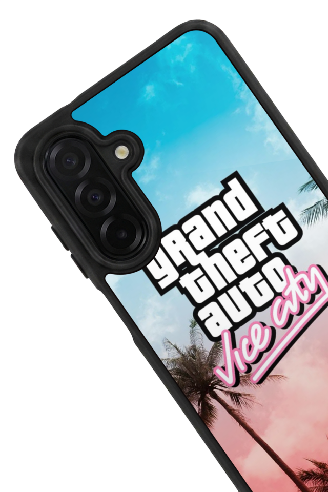 Samsung Galaxy A36 Uyumlu GTA Tasarımlı Glossy Premium Kılıf